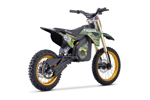 AKTION!! E-Cross Nitro Tiger E-Dirtbike 1800W 48V Lithium 13Ah 14/12 Brushless DELUXE