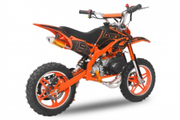 Dirtbike Nitro Apollo/Delta 49ccm Minicross 10 Zoll Kindermotocross