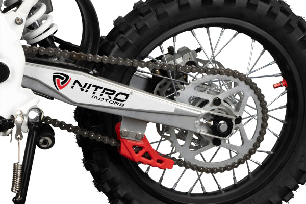 Dirtbike 250cc Nitro HURRICANE Tornado UX URX 19/16 Kick und E-Start