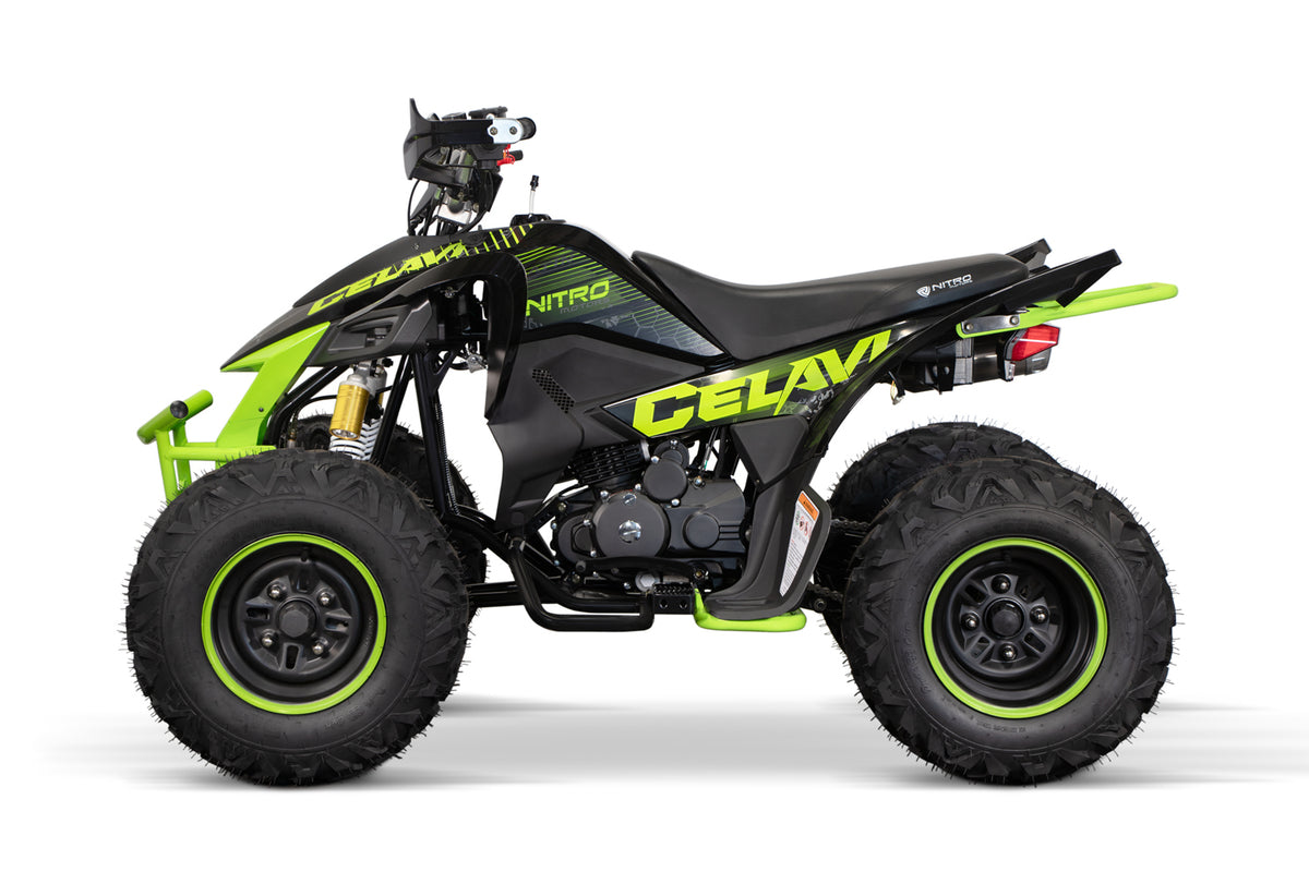 NITRO MOTORS 250cc maxi Quad Celavi RS10 4-Gang Manuell Platin