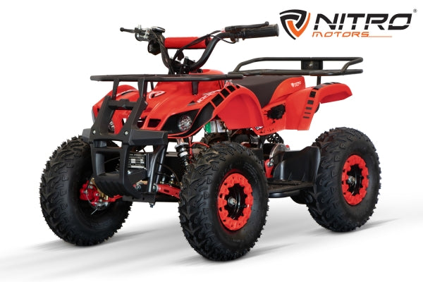 NITRO MOTORS 1200W Eco mini Kinder Quad Torino Sport 48V 6" Snowy Tire L