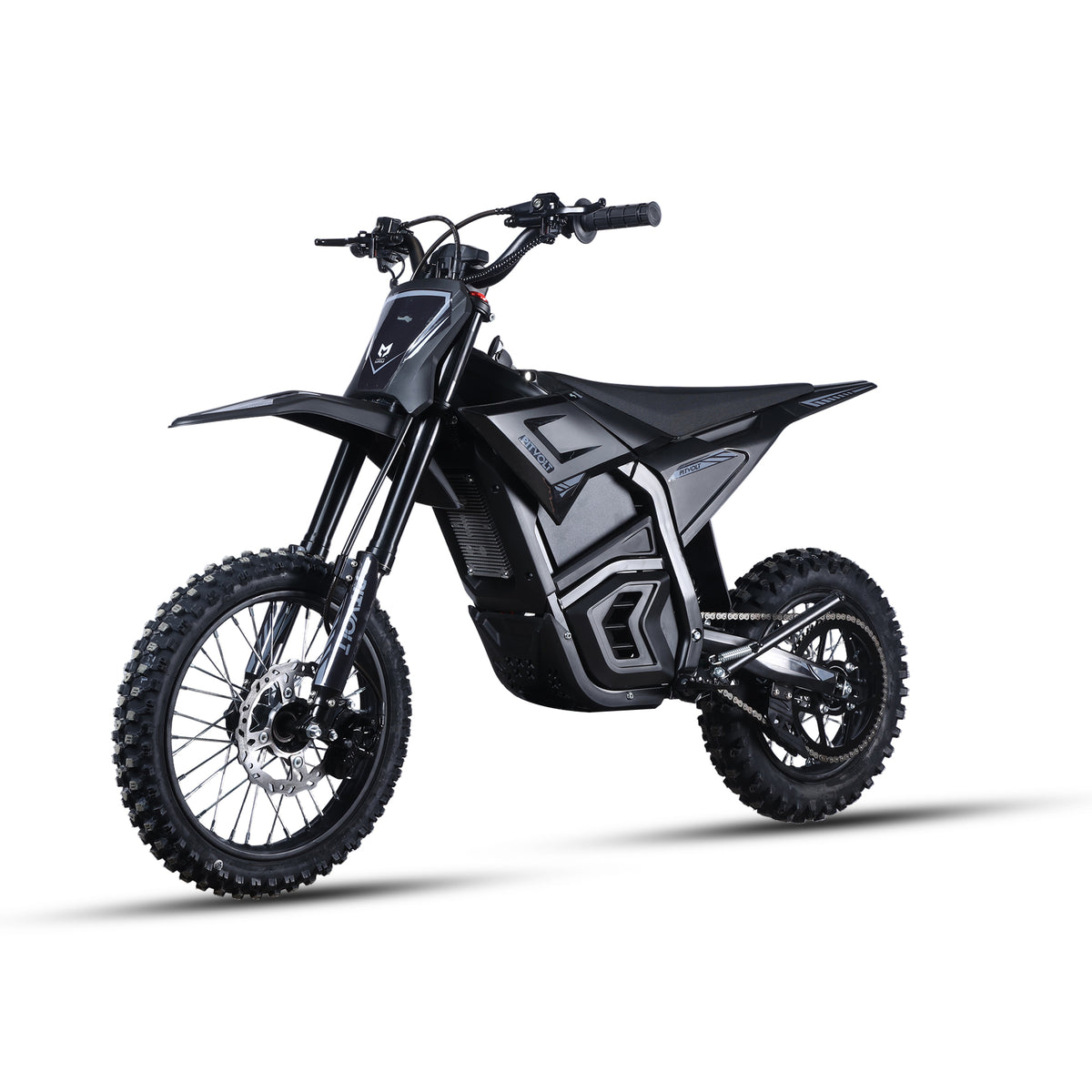 Elektrisches Pitbike MRM PitVolt 6000 Watt 72 Volt 25Ah Lithium Akku 12/14 schwarz