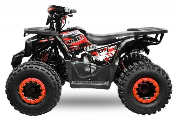Nitro Motors Rugby RS8-A V2 midi Quad 150cc 8 Zoll Automatik + RG Kinderquad Atv Platin Line