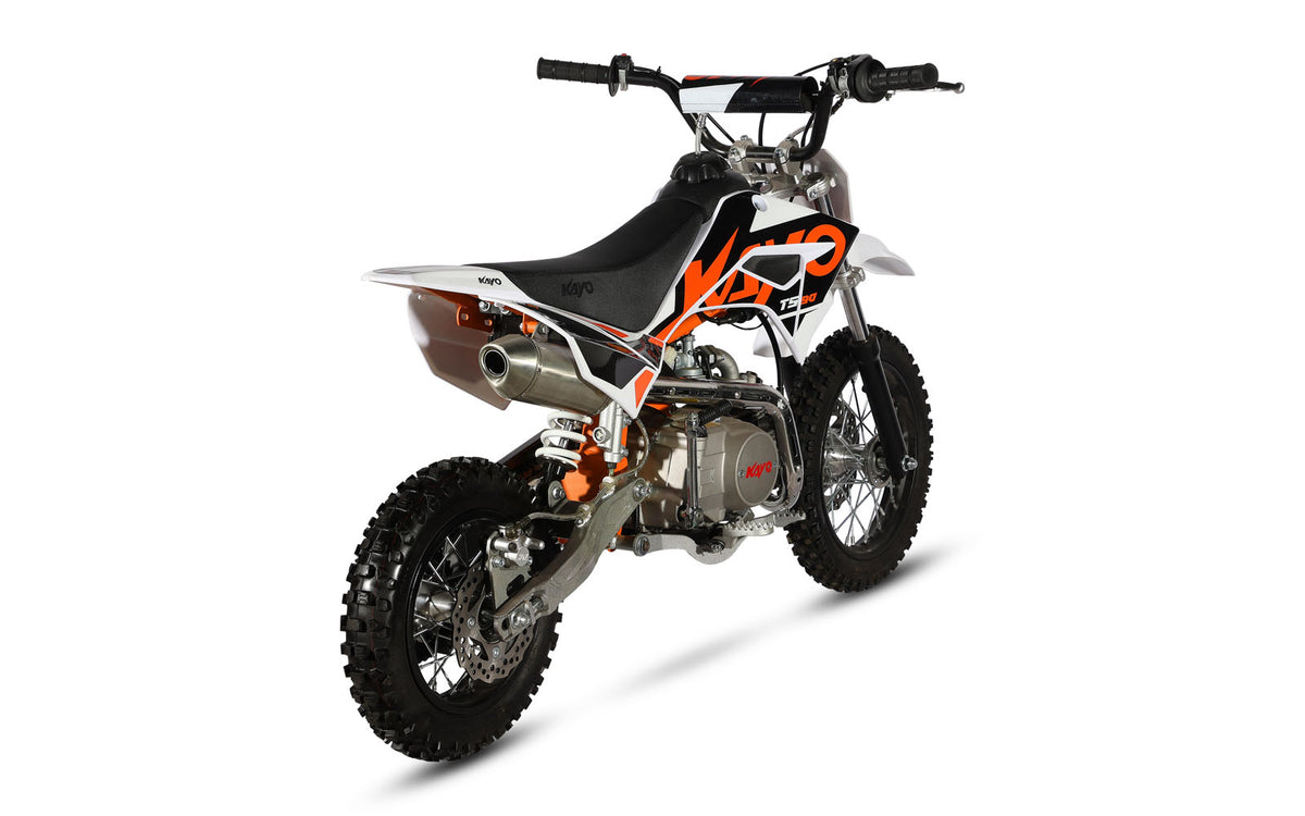 Kayo TS 90 Kindermotocross E-Start Kindermotocross 10/12 Bereifung 4 Gang Semiautomatik