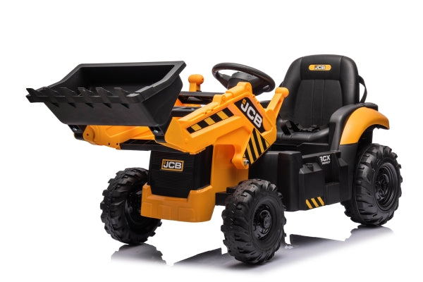 Elektro Kinder Traktor JCB Engineering Machine Pushdozer mit Lizenz