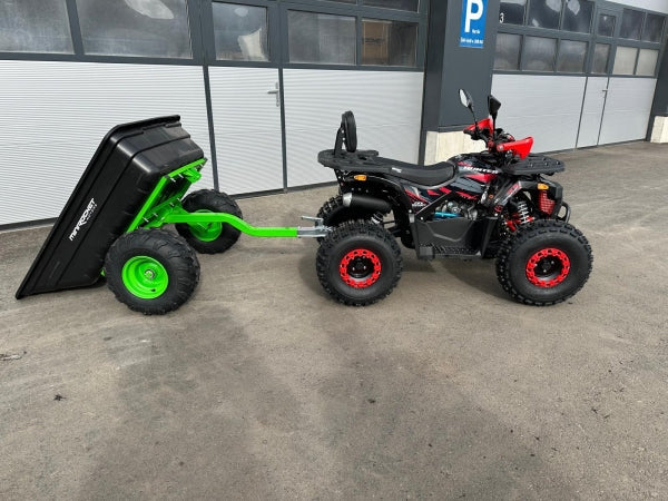 Quad 125ccm MRM Hunter 3 Gang Semiautomatik Rückwärtsgang mit Anhängevorrichtung