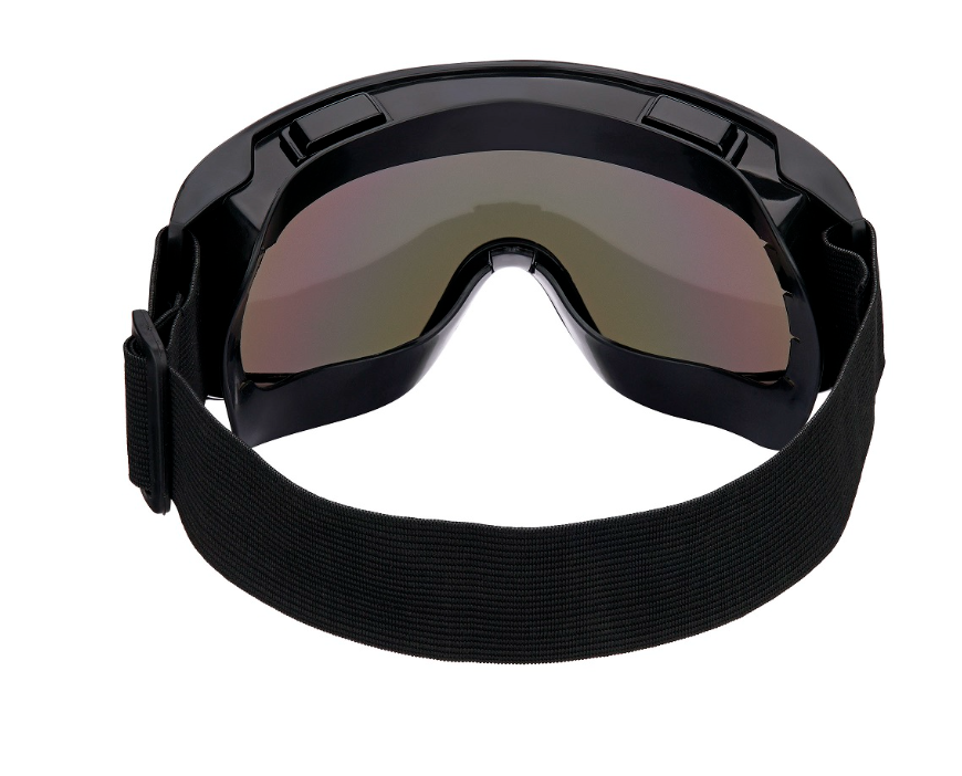 Motocrossbrille schwarz Aktion