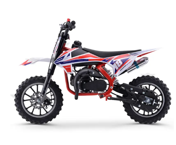 Kindermotocross-Dirtbike Gazelle KMG 49 2 Takt Motor 10 Zoll Bereifung Aktion jetzt nur 299.-