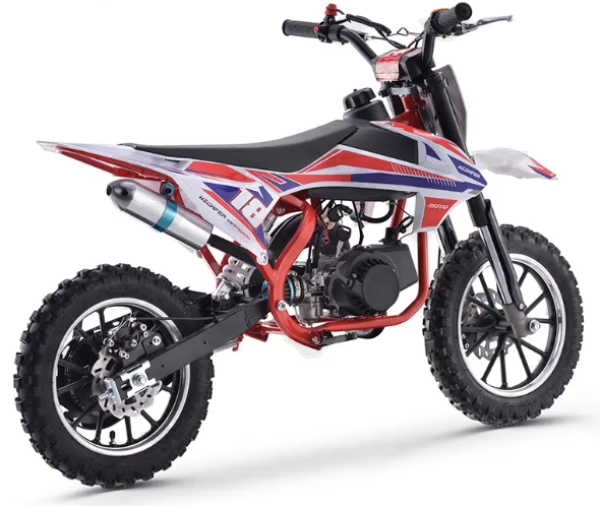 Kindermotocross-Dirtbike Gazelle KMG 49 2 Takt Motor 10 Zoll Bereifung Aktion jetzt nur 299.-