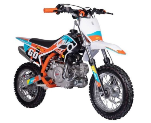 Kayo Dirtbike KMB 60 mit 10/10 Raeder Automatik und E-Start