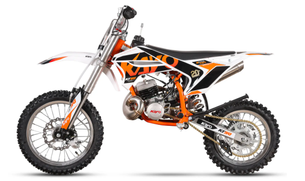 Kayo Dirtbike KT50 RACING - 50 cc 2-Takt 9 PS Raeder 14"-12"