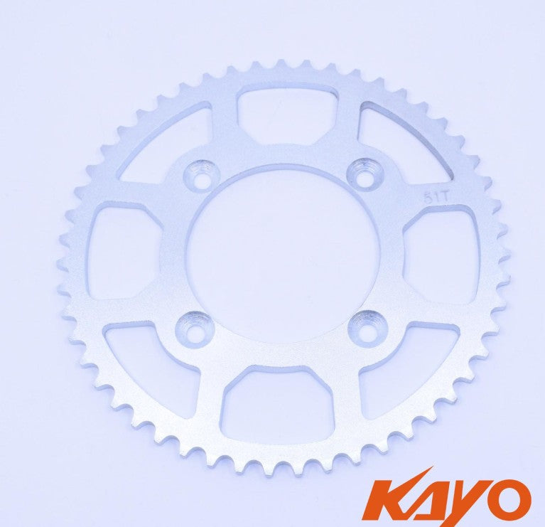 Kettenrad 520 hinten Kayo KT 50 51 Zähne