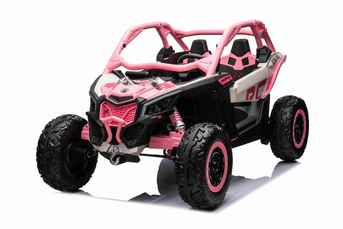 Elektro Kinderauto Can-Am Maverick 24V Lithiumakku Allrad Antrieb EVA Räder MP3-Player USB