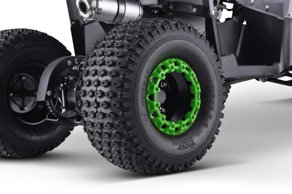 Quad fuer Kinder 125 ccm Beneo Motors Warrior Ab 8 Jahren Rueckwaertsgang Geschwindigkeitsbegrenzung und E-Start Display