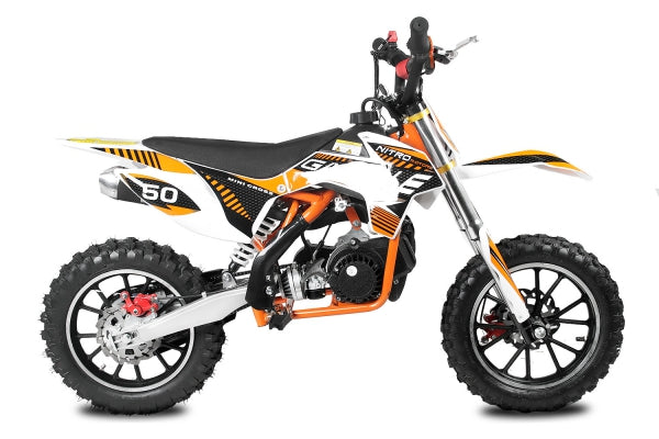 Dirtbike Kindermotocross Gazelle/Wolfee 49 ccm 10 Zoll