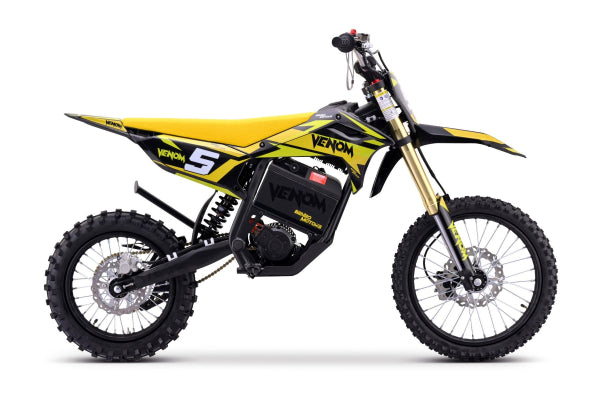 Elektrischer Motocross Beneo Motors Venom 6500 Watt 72 Volt Lithiumakku 17-14 Bereifung