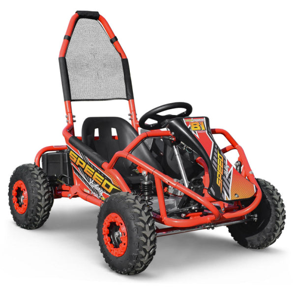 SPEEDKART Elektro-Go-Kart 1000W 48V 20Ah Buerstenloser Motor