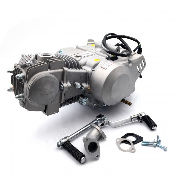 Motor YX 125 ccm 4 Takt 4 Gang Schaltgetriebe Aluzylinder für Dirtbike Kayo TSD 110 und TSD 125