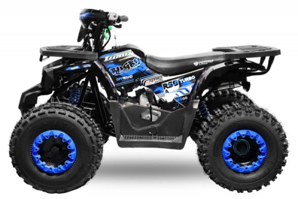 Nitro Motors Rugby RS8-A V2 midi Quad 150cc 8 Zoll Automatik + RG Kinderquad Atv Platin Line