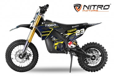 E-Cross Nitro Motors Tiger 1000 Watt 36 Volt Blei/Gel Akku Elektro 12 /10