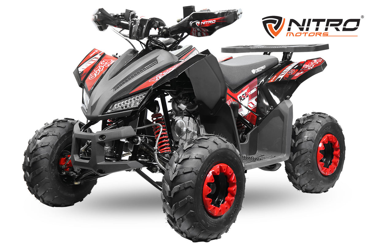Nitro Motors Rizzo RS8-3G midi Quad 150cc 8 Zoll Semi-Automatik mit RG Kinderquad Atv Platin Line