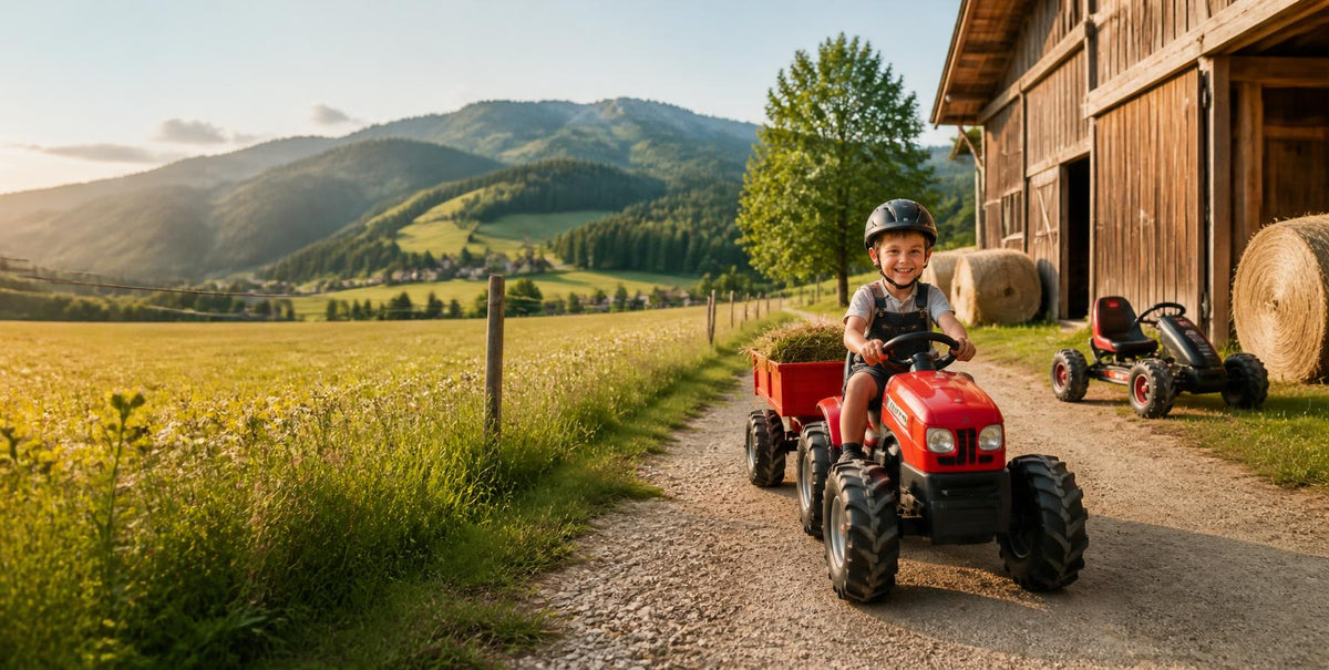 Kinder-Quads-Buggys-Traktoren
