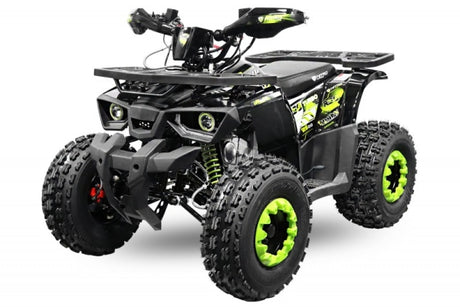 Nitro Motors Rugby RS8-3G V2 midi Quad 150cc 8 Zoll 3 Gang Semi-Automatik mit RG Kinderquad Atv Platin Line