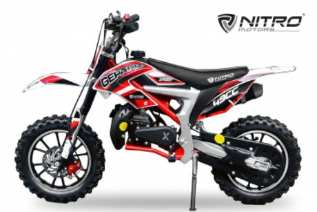 Dirtbike Nitro Gepart 49ccm 2 Takt 10 Zoll