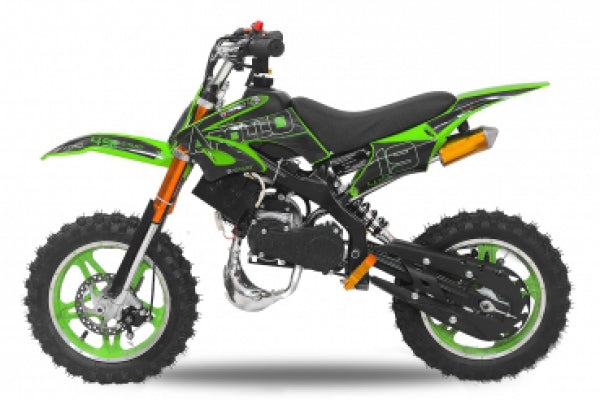 Dirtbike Nitro Apollo/Delta 49ccm Minicross 10 Zoll Kindermotocross