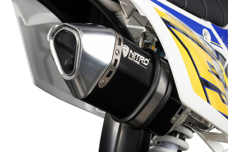 NITRO MOTORS 125cc Kinder Dirtbike Drizzel URX 14/12 4-Gang