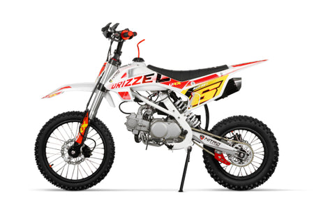 NITRO MOTORS 125cc Kinder Dirtbike Drizzel URX 17/14 4-Gang