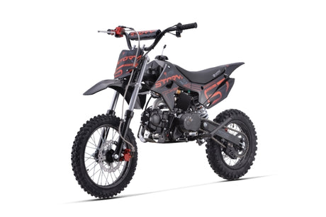 Nitro Motors 125cc Dirtbike Storm V3 4 Gang Semi Automatic 14/12 Aut. Elektro + Kick Start