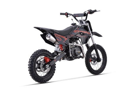 Nitro Motors 125cc Dirtbike Storm V3 4 Gang Semi Automatic 14/12 Aut. Elektro + Kick Start