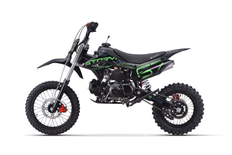 Nitro Motors 125cc Dirtbike Storm V3 4 Gang Semi Automatic 14/12 Aut. Elektro + Kick Start