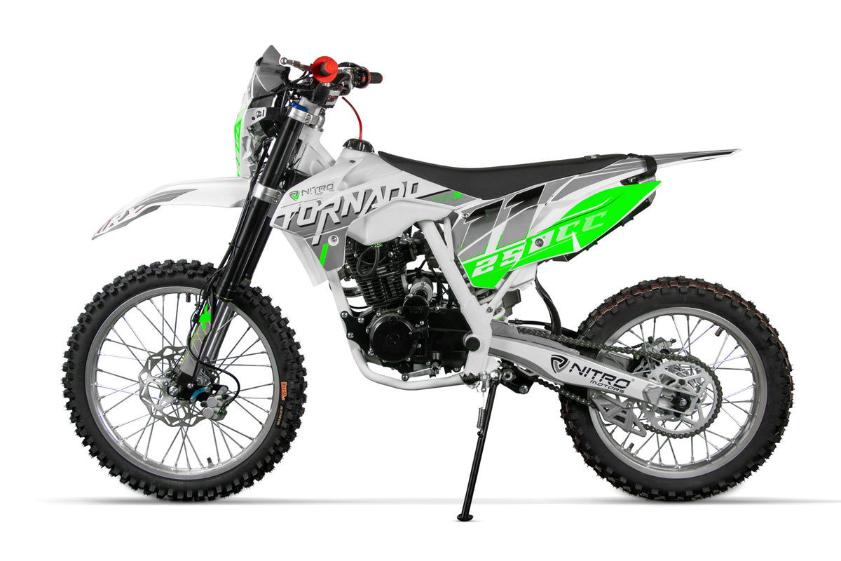 NITRO MOTORS 250cc Dirtbike Tornado URX 21/18 5-Gang Aktion Jetzt nur 1699.-