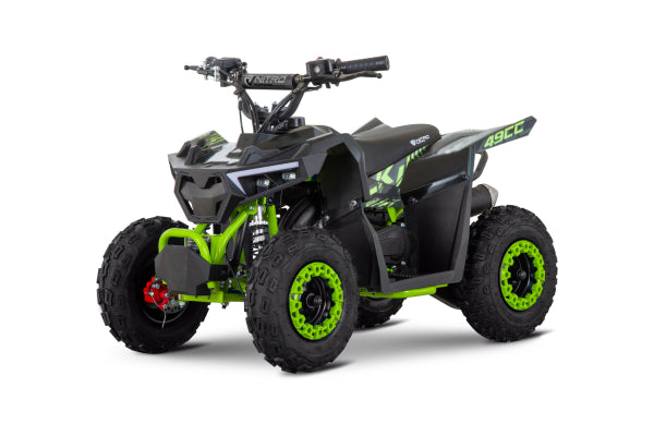 NITRO MOTORS 49cc Kinder Quad HULKI E-Start Sport 6"