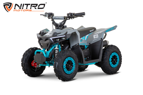 NITRO MOTORS 49cc Kinder Quad HULKI E-Start Sport 6"