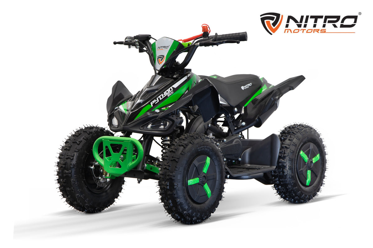 NITRO MOTORS 49cc mini Kinder Quad Python Snowy-Profile L Sport 6"