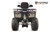 Nitro Motors Quablo Platin Line RS10 maxi Quad 200cc 10 Zoll Automatik + RG