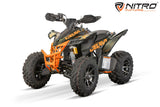 NITRO MOTORS 250cc maxi Quad Celavi RS10 4-Gang Manuell Platin Alu-Felge