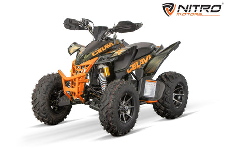 NITRO MOTORS 250cc maxi Quad Celavi RS10 4-Gang Manuell Platin Alu-Felge