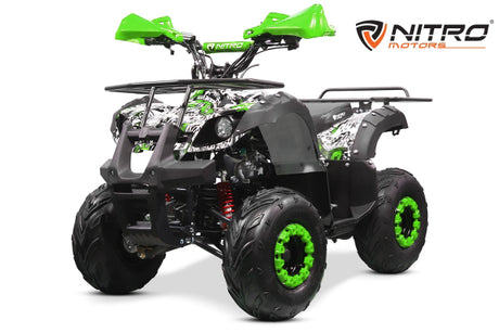 Kinder-Quad Toronto 125ccm Nitro Toronto Automatik mit Returgang Fernbedienung Start-Abstellen