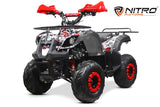 Kinder-Quad Toronto 125ccm Nitro Toronto Automatik mit Returgang Fernbedienung Start-Abstellen