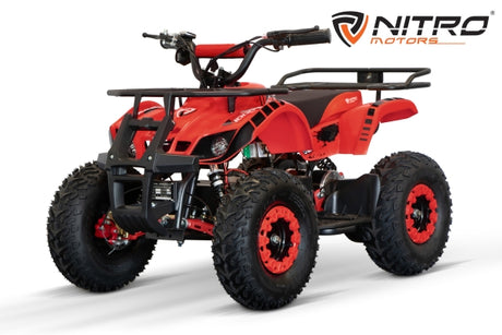 NITRO MOTORS 1200W Eco mini Kinder Quad Torino Sport 48V 6" Snowy Tire L