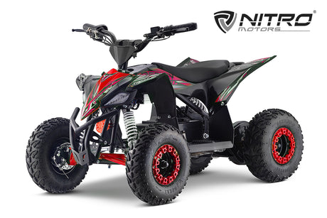 NITRO MOTORS 1000W 36V Lithium Eco mini Kinder Quad Replay DLX 6"