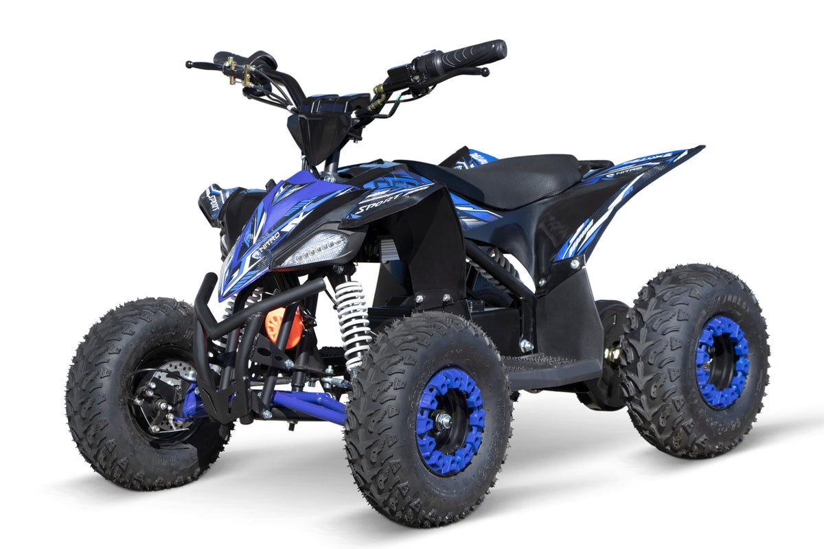 NITRO MOTORS Elektro Quad Replay 1500W 48 Volt 13Ah Eco midi Kinder Quad Replay DLX 6"