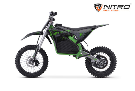NITRO E-Dirtbike Serval VX 1600W 48V15Ah 14"12" Bürstenloser Motor  Aktion jetzt nur  899.-