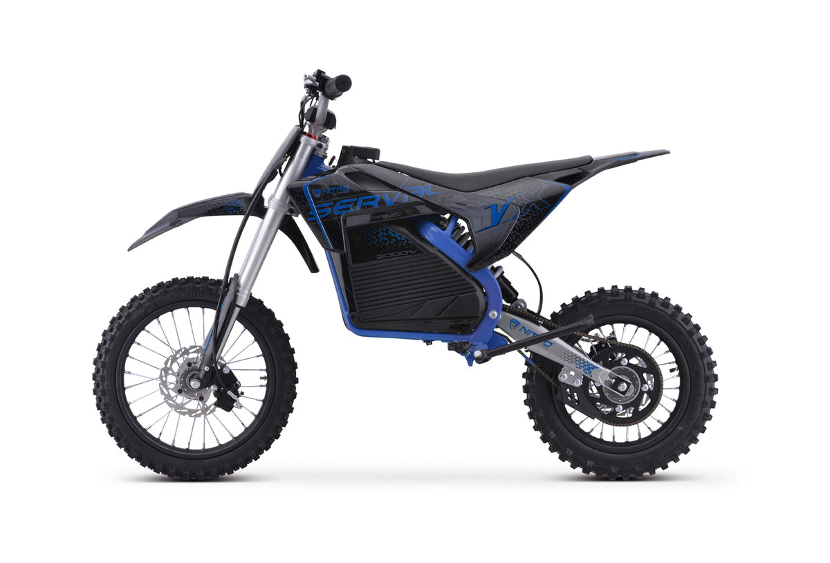 E-Cross Nitro Serval VX 2000 Watt 60 Volt Lithium Akku 12/14 Bereifung Brushless Motor