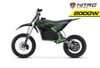E-Cross Nitro Serval VX 2000 Watt 60 Volt Lithium Akku 12/14 Bereifung Brushless Motor