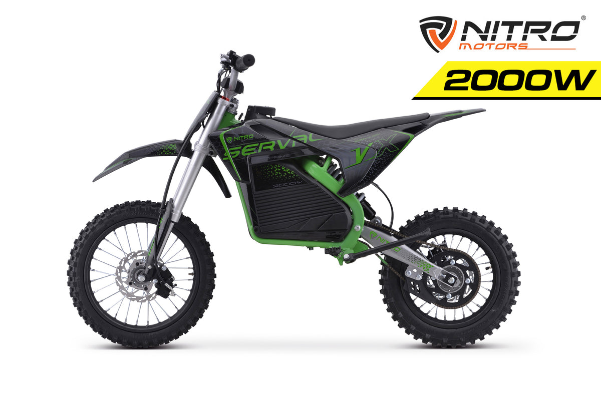 E-Cross Nitro Serval VX 2000 Watt 60 Volt Lithium Akku 12/14 Bereifung Brushless Motor
